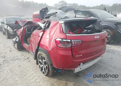 2025 Jeep Compass Limited 4X4 z USA, uszkodzony, nr VIN 3C4NJDCN7ST622313